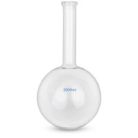 Glazen lab kolf - 2000 ml