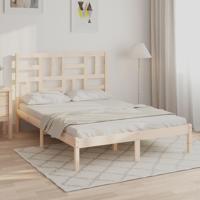 Bedframe zonder matras massief hout 160x200 cm