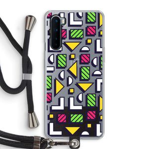 8-bit N°4: OnePlus Nord Transparant Hoesje met koord