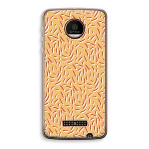 Camouflage: Motorola Moto Z Force Transparant Hoesje