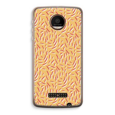 Camouflage: Motorola Moto Z Force Transparant Hoesje