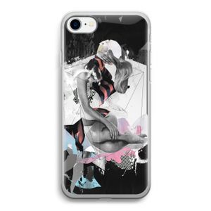 Camouflage de sommeil: iPhone SE 2020 Transparant Hoesje