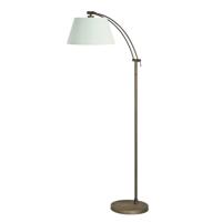 Highlight LeeslampNew Read koper brons met kap off white - V2313.32 + O4343.14