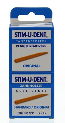 Stimudent Tandenstokers 4 X 25 Stimudent Tandenstokers 4 X 25