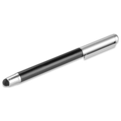 4Smarts 4smarts Eingabestift 2in1 schwarz, Stylu Touchpen Zwart, Zilver