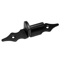 Waelbers Plaatduim 10 D2 rustica zwart TXT - 10 Stuk(s) - 8038.05