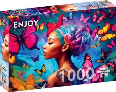 Queen of Butterflies Puzzel 1000 Stukjes