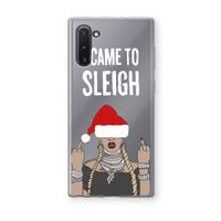 Came To Sleigh: Samsung Galaxy Note 10 Transparant Hoesje