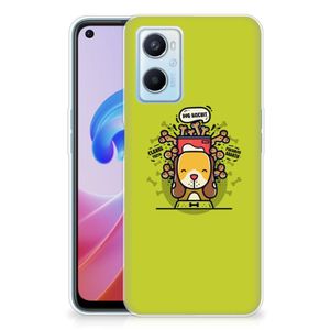 OPPO A96 | OPPO A76 Telefoonhoesje met Naam Doggy Biscuit