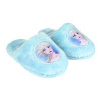 Frozen Elsa pantoffel instappers lichtblauw voor meisjes - thumbnail