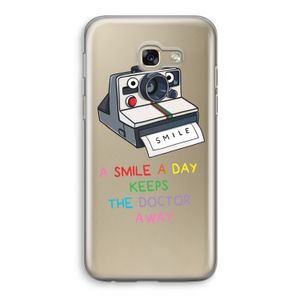 Smile: Samsung Galaxy A5 (2017) Transparant Hoesje