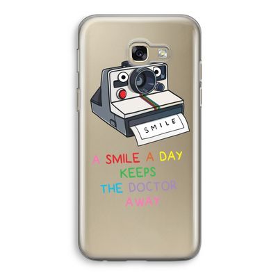 Smile: Samsung Galaxy A5 (2017) Transparant Hoesje
