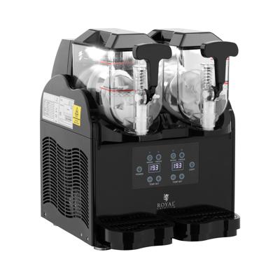 slushmachine - 2 x 3 l - digitaal bedieningspaneel - Royal Catering