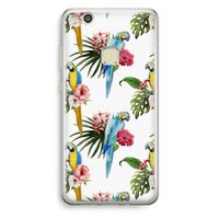 Kleurrijke papegaaien: Huawei Ascend P10 Lite Transparant Hoesje