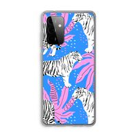 Tijger: Samsung Galaxy A72 Transparant Hoesje
