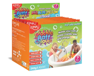Zimpli Kids Crackle - knisperend badpoeder - 20 gram