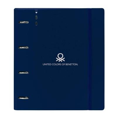 Ringmap Benetton Damero Marineblauw 27 X 32 X 4 cm