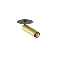 SLV InbouwspotGrip! S goud met zwart 2700K - 1009058