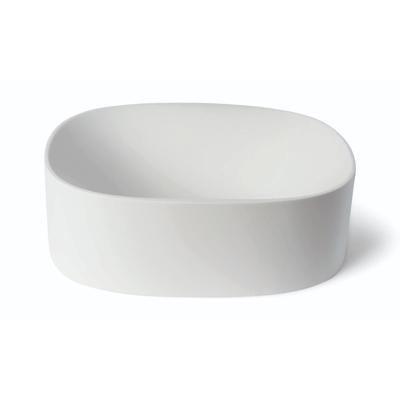 Waskom Luca Sanitair Tate 40x35x12,5 cm Solid Surface Mat Wit Luca Sanitair