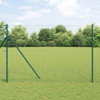 Euro Hek Groen 1.6 x 10 m PVC-gecoat ijzer