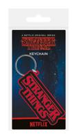 Stranger Things Rubber Keychain Logo 6 Cm