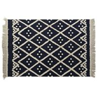 Tapijt DKD Home Decor Beige Marineblauw (160 x 230 x 1 cm)