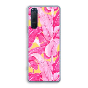 Pink Banana: Sony Xperia 5 II Transparant Hoesje
