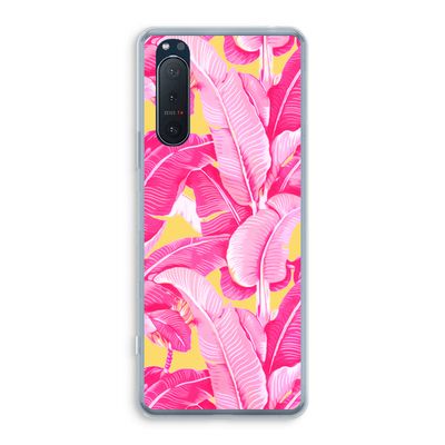 Pink Banana: Sony Xperia 5 II Transparant Hoesje