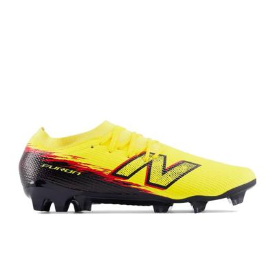 New Balance Furon V8 Team Gras Voetbalschoenen (FG) Geel Zwart Rood New Balance Furon V8 Team Gras Voetbalschoenen (FG) Geel Zwart Rood