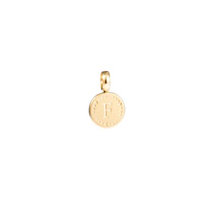 Go Dutch Label Letter F Kettinghanger Goud