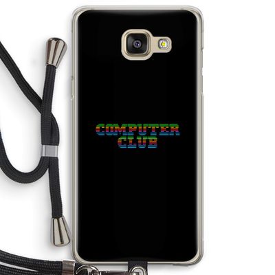 Retro: Samsung Galaxy A5 (2016) Transparant Hoesje met koord
