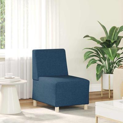 Fauteuil 55 cm stof blauw