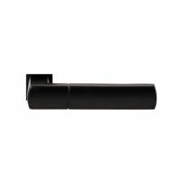 Hardbrass Deurkruk Rhodos op vierkant rozet minimal - zwart Hardbrass Deurkruk Rhodos op vierkant rozet minimal - zwart