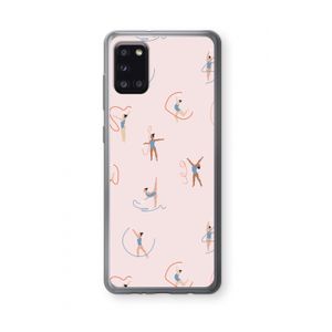 Dancing #3: Samsung Galaxy A31 Transparant Hoesje