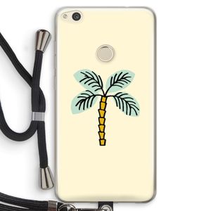 Palmboom: Huawei Ascend P8 Lite (2017) Transparant Hoesje met koord