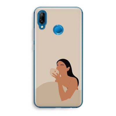 Fresh coffee: Huawei P20 Lite Transparant Hoesje