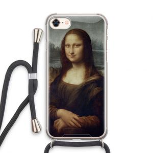 Mona Lisa: iPhone 8 Transparant Hoesje met koord