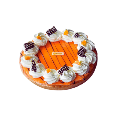 Sinaasappel Bavaroise Vlaai 12 personen