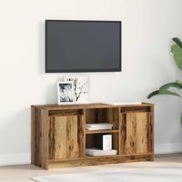 TV-kast Bruin 100 x 34 x 50 cm Bewerkt hout