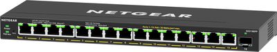 NETGEAR 16-Port High-Power PoE+ Gigabit Ethernet Plus Switch (231W) with 1 SFP port (GS316EPP)