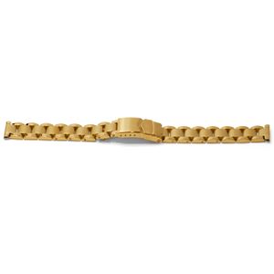 Horlogeband YE71 All Stainless Steel TNG Goud 16mm