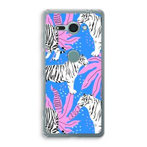 Tijger: Sony Xperia XZ2 Compact Transparant Hoesje