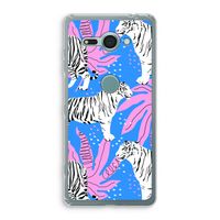 Tijger: Sony Xperia XZ2 Compact Transparant Hoesje