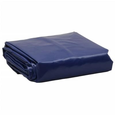 VidaXL Dekzeil 650 g/m² 5x8 m blauw