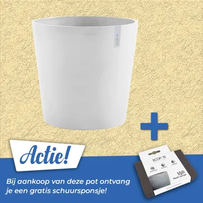 Pot amsterdam d50cm puur wit Pot amsterdam d50cm puur wit