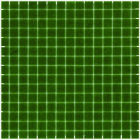 The Mosaic Factory Amsterdam Mozaiek Tegel Vierkant - Donker Groen Glas Basic 322x322 mm