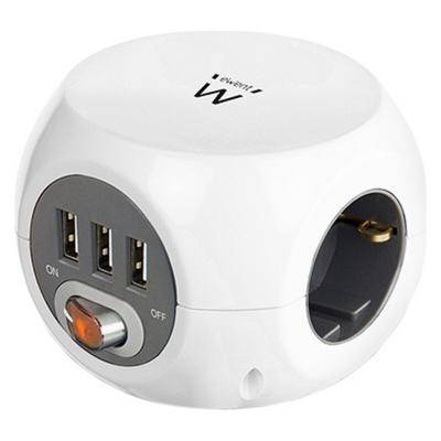 Cube multipluggen Ewent EW3939 USB 5V 2A (1,5 m)