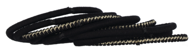Bachca Paris Thick Hair Elastics Set 9 stuk Haar Accessoires 9 pc