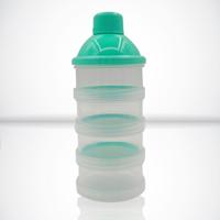 Draagbare melkpoeder formule dispenser voedsel container opslag Feeding box voor baby (groen)