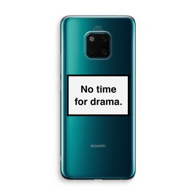 No drama: Huawei Mate 20 Pro Transparant Hoesje